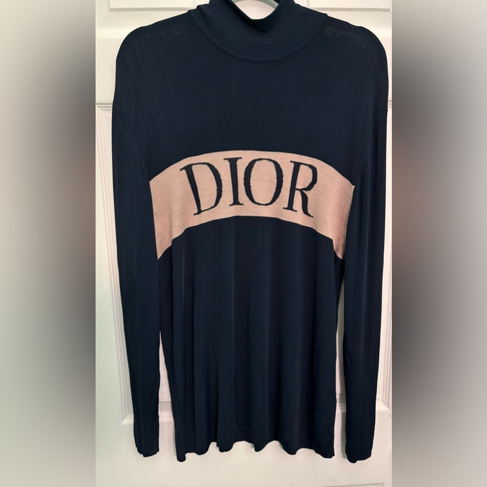 👀Dior See Thru Mesh Long Sleeve Short Size XL